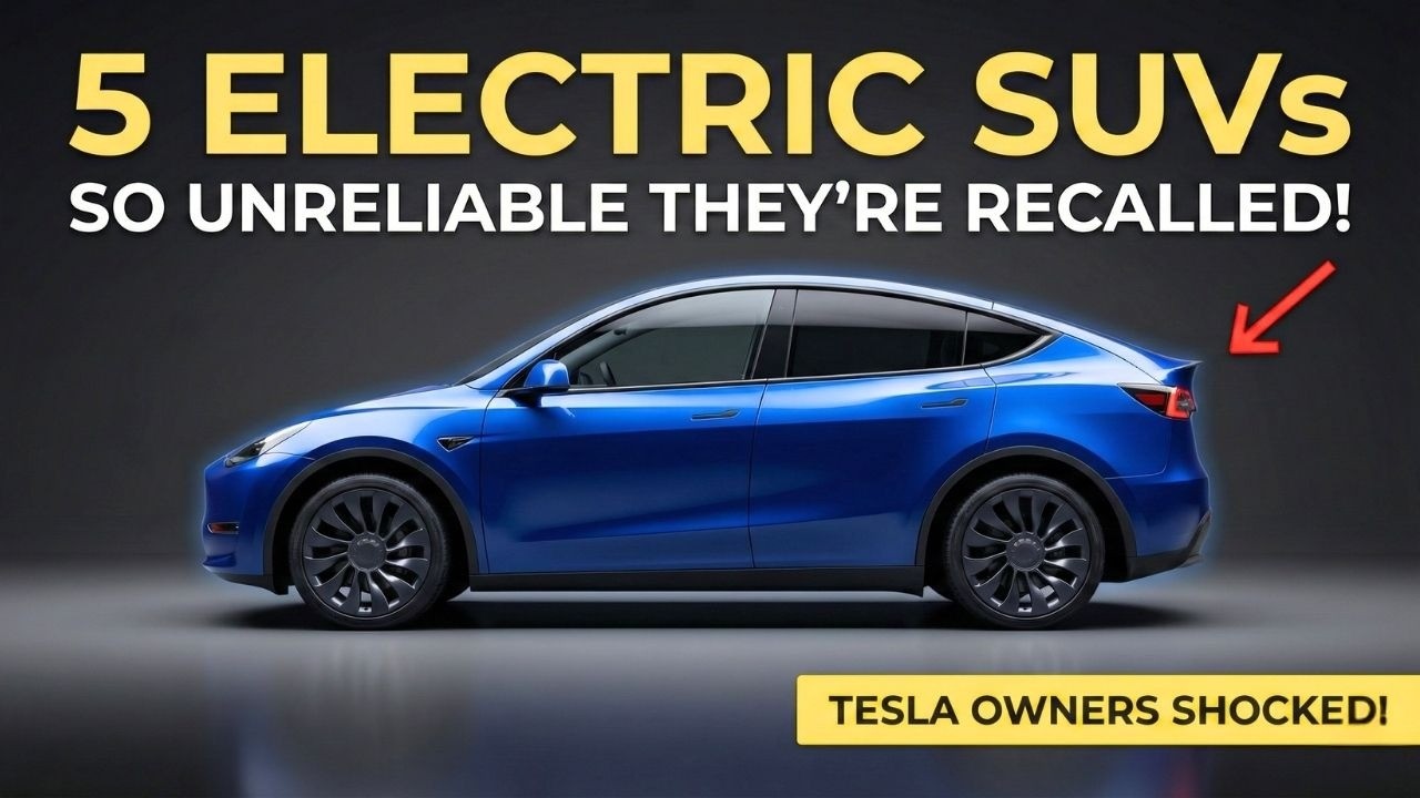 5 Electric SUVs So Unreliable They're Already Being Recalled (Tesla Owners SHOCKED!)