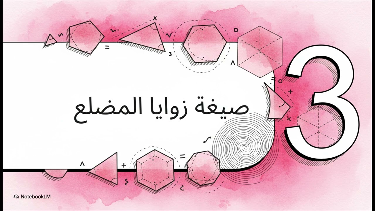 الزوايا الداخلية للمضلعات المنتظمة