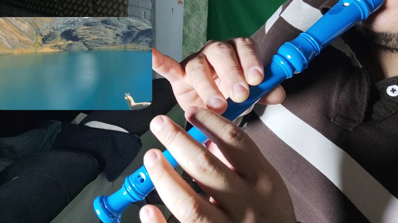 Viva mi patria Bolivia en flauta