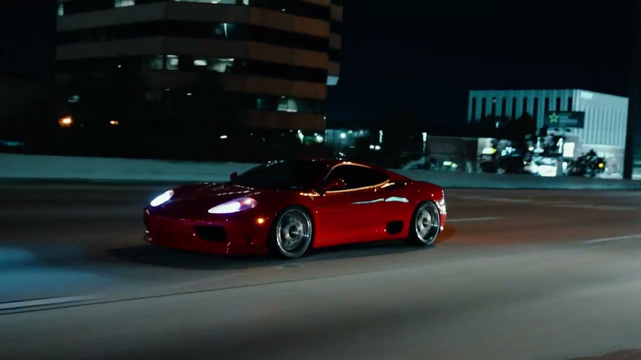 Slammed Ferrari 360 on BBS wheels