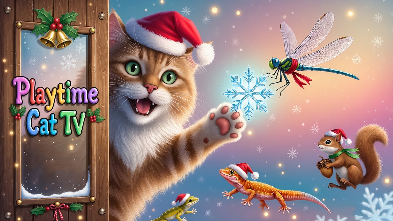 Playtime Cat TV – Clever Games That Boost Cats’ Curiosity and Fun Live 9