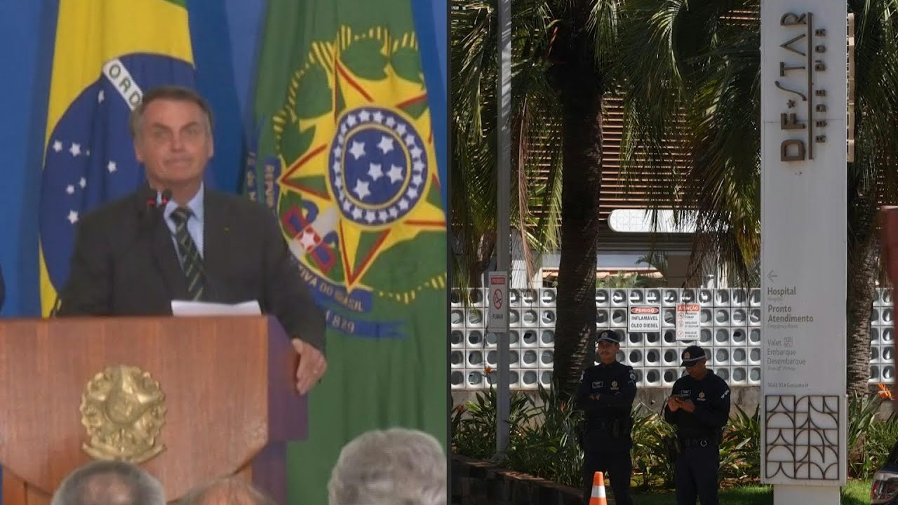 Bolsonaro está internado na UTI com broncopneumonia | AFP
