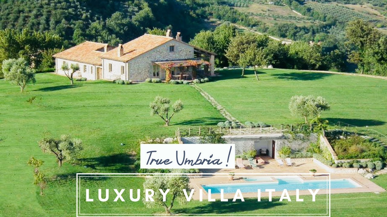 Luxury villa in Umbria Italy - Villa Campo Rinaldo - Drone