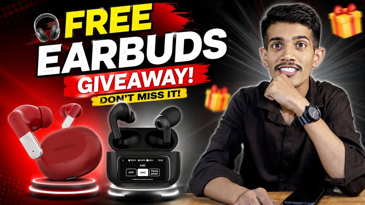 🎧 FREE Earbuds Giveaway! DON&rsquo;T MISS IT!