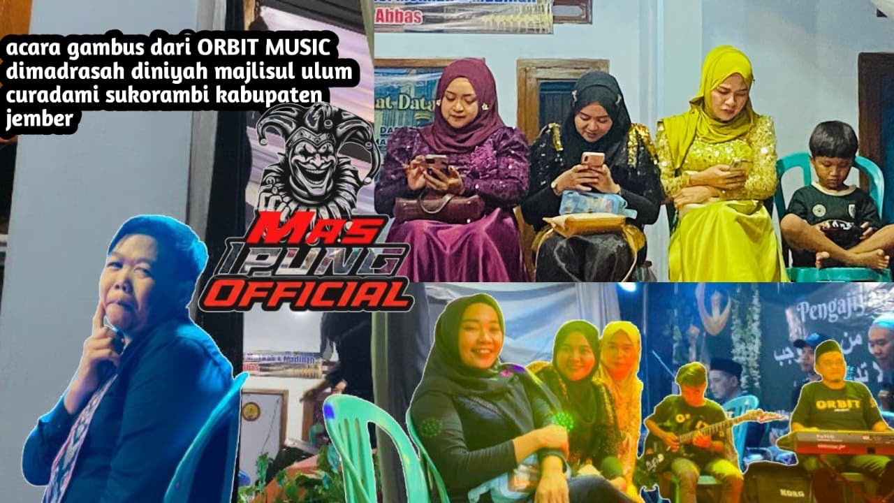gambus Dari orbit music ||tampil dimadrasah majlisul ulum curahdami sukorambi