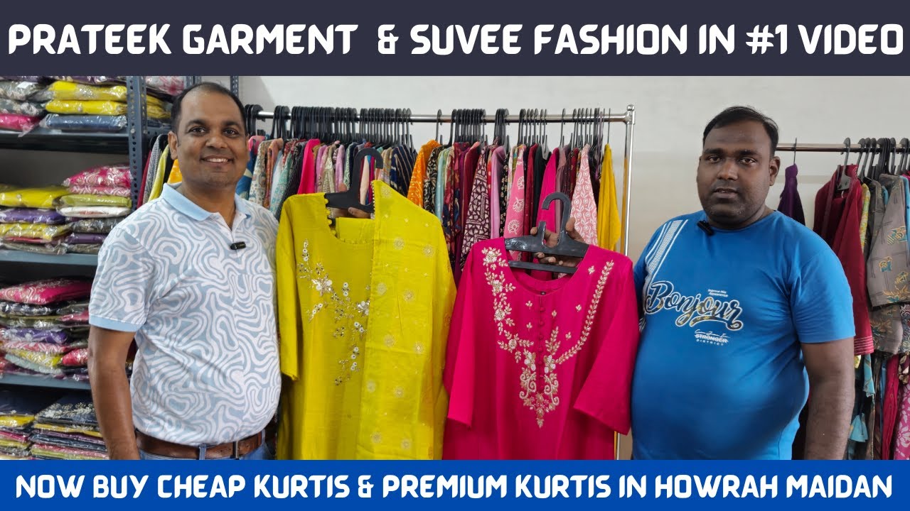🔥Exclusiv Cheapest & Premium Kurti Wholesale Prices in Howrah Maidan