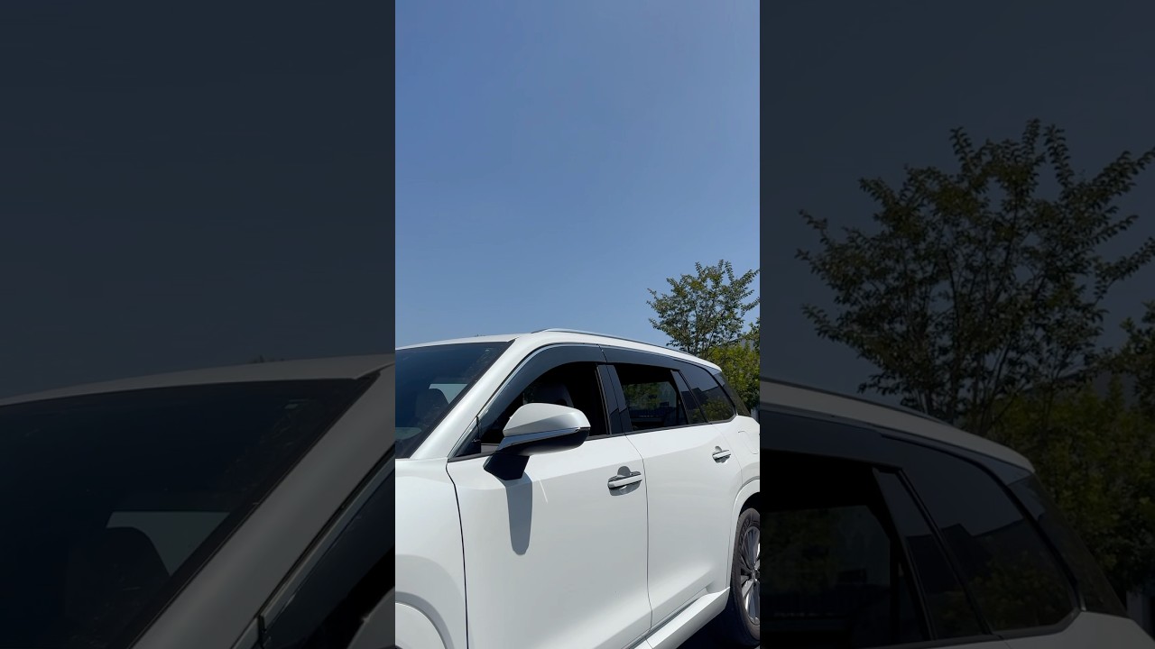 Window Visors for 2024+ Lexus TX and 2024+ Toyota Grand Highlander #lexustx #toyotagrandhighlander