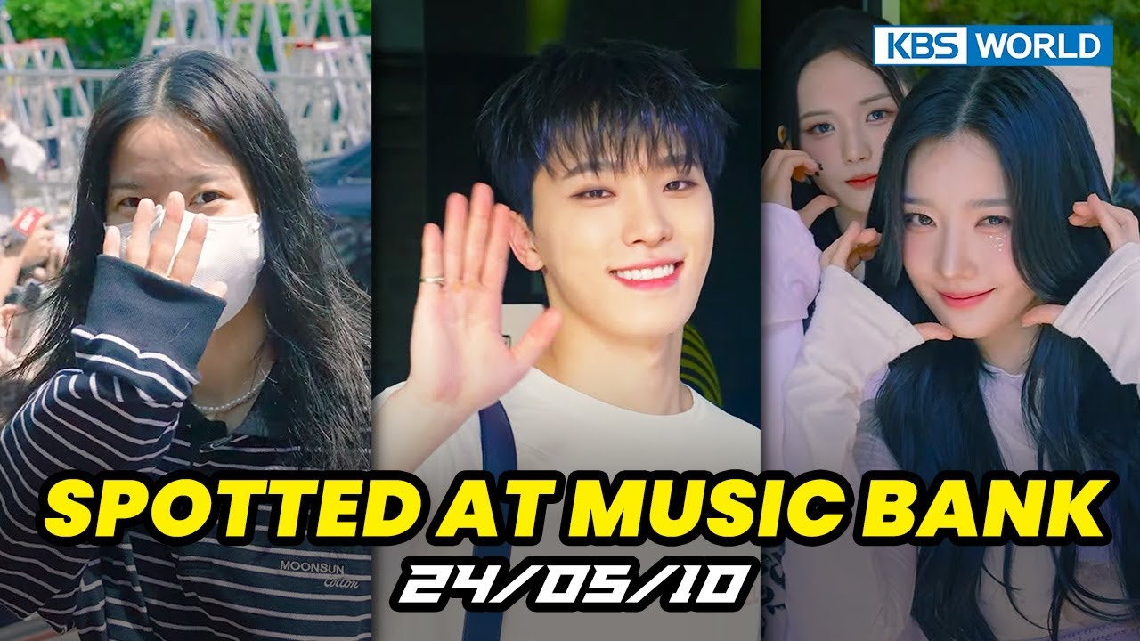 [2K](Spotted at Music Bank) SEVENTEEN, Solar, and TripleS 뮤직뱅크 출근길 20240510 | KBS WORLDTV