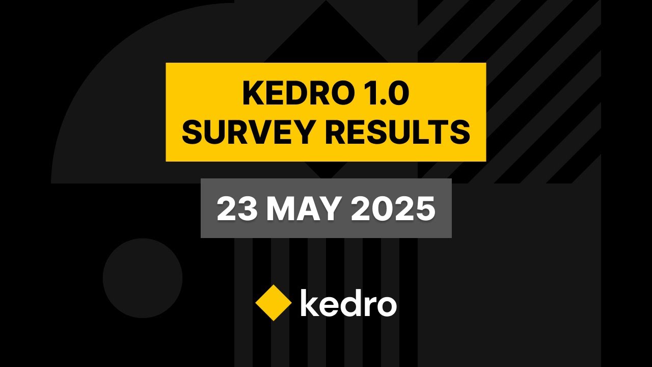 Kedro 1.0 survey results
