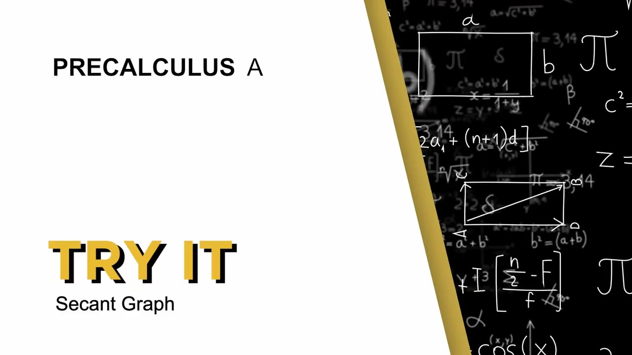Try It - Secant Graph