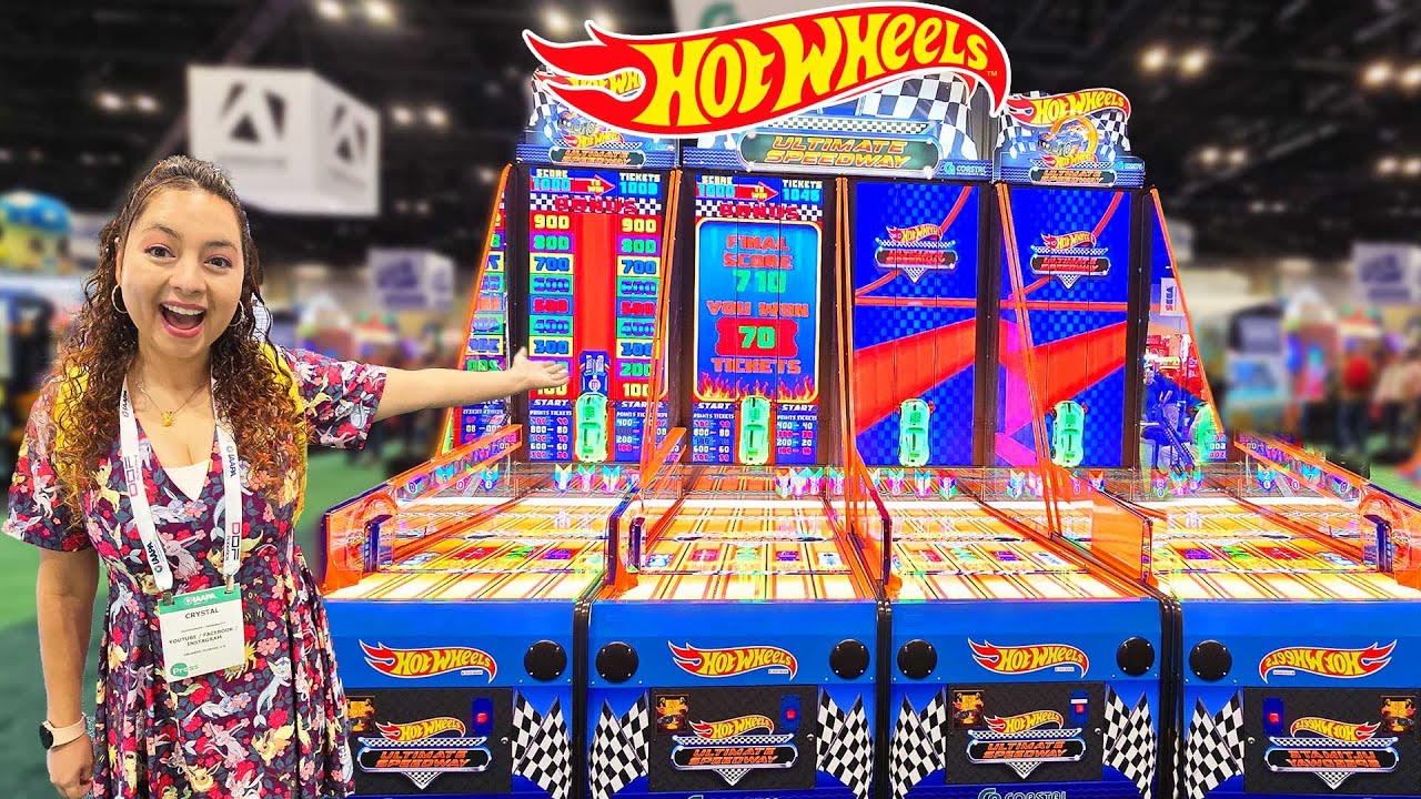 Спорим, вы НИКОГДА не видели этих аркадных игр! IAAPA 2025