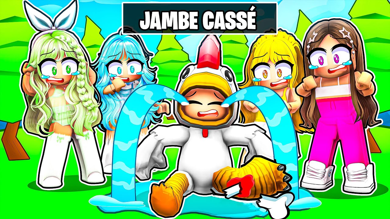 Shado S'EST CASSÉ LA JAMBE sur Brookhaven !