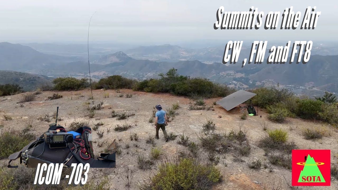 Summits on the Air with the ICOM - 703