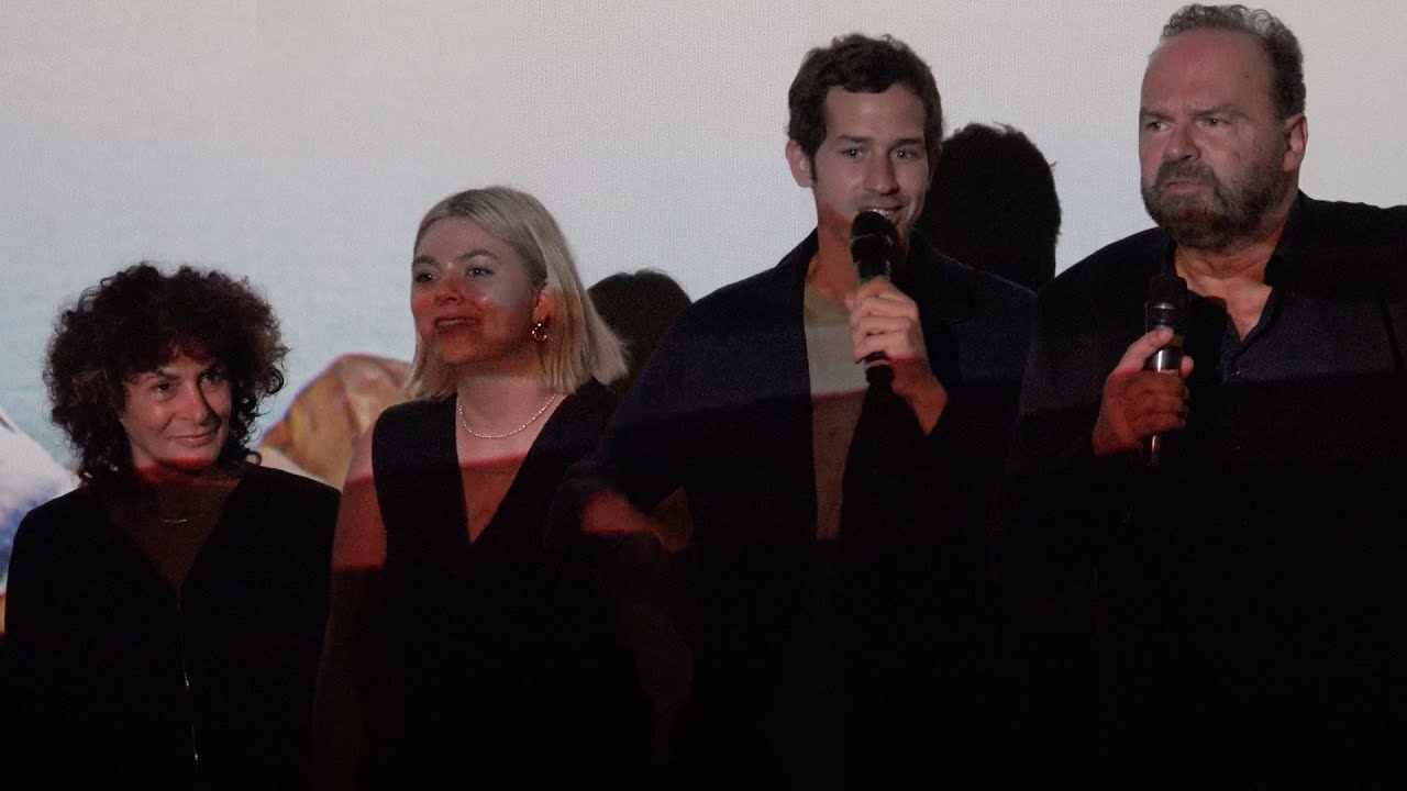 Louane, Victor Belmondo - Marie-Line et son juge, présentation (UGC Les Halles, 11/10/2023)