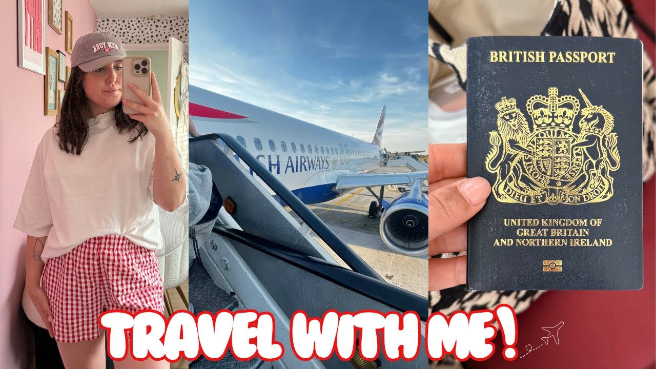 FLY WITH ME TO AMSTERDAM!!✈️ | Travel day & airport vlog