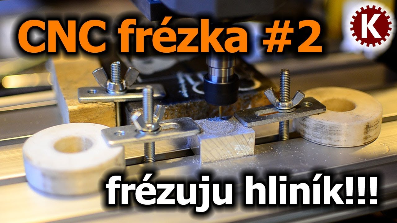 #2 - CNC frézka 3018PRO - 3D objekt, hliník a taky nějaké vylepšení