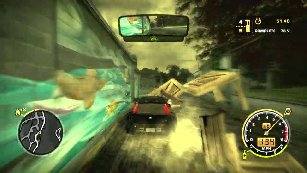 Need for Speed Most Wanted   Cross takes out Big Lou