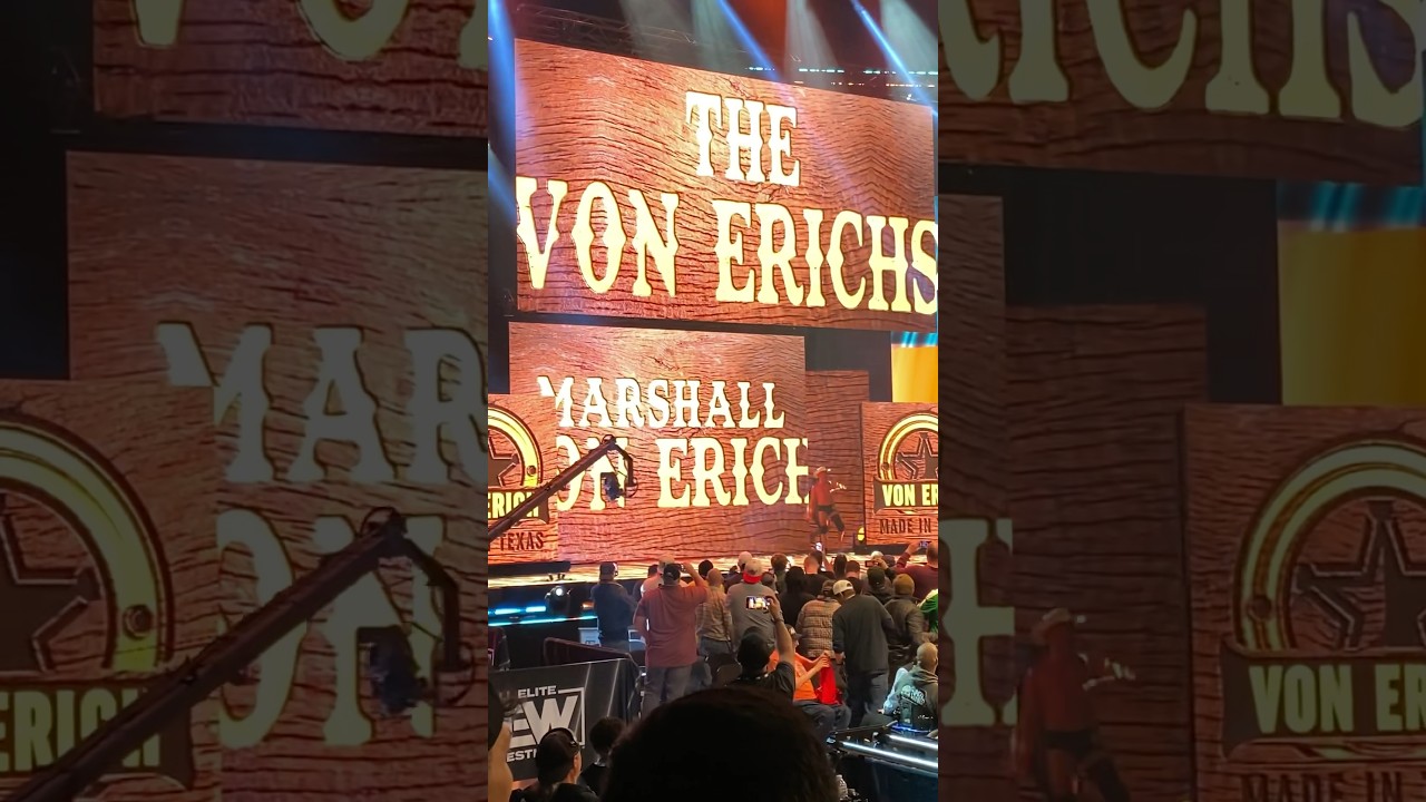 The Von Erichs Entrance #aew #wrestling #rampage #theironclaw #von #erichs #entertainment #movie