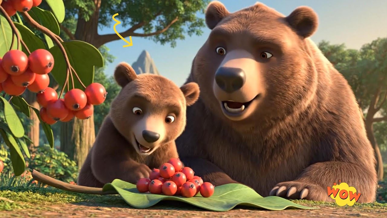🐻 The Playful Little Bear and the Unexpected Ending!