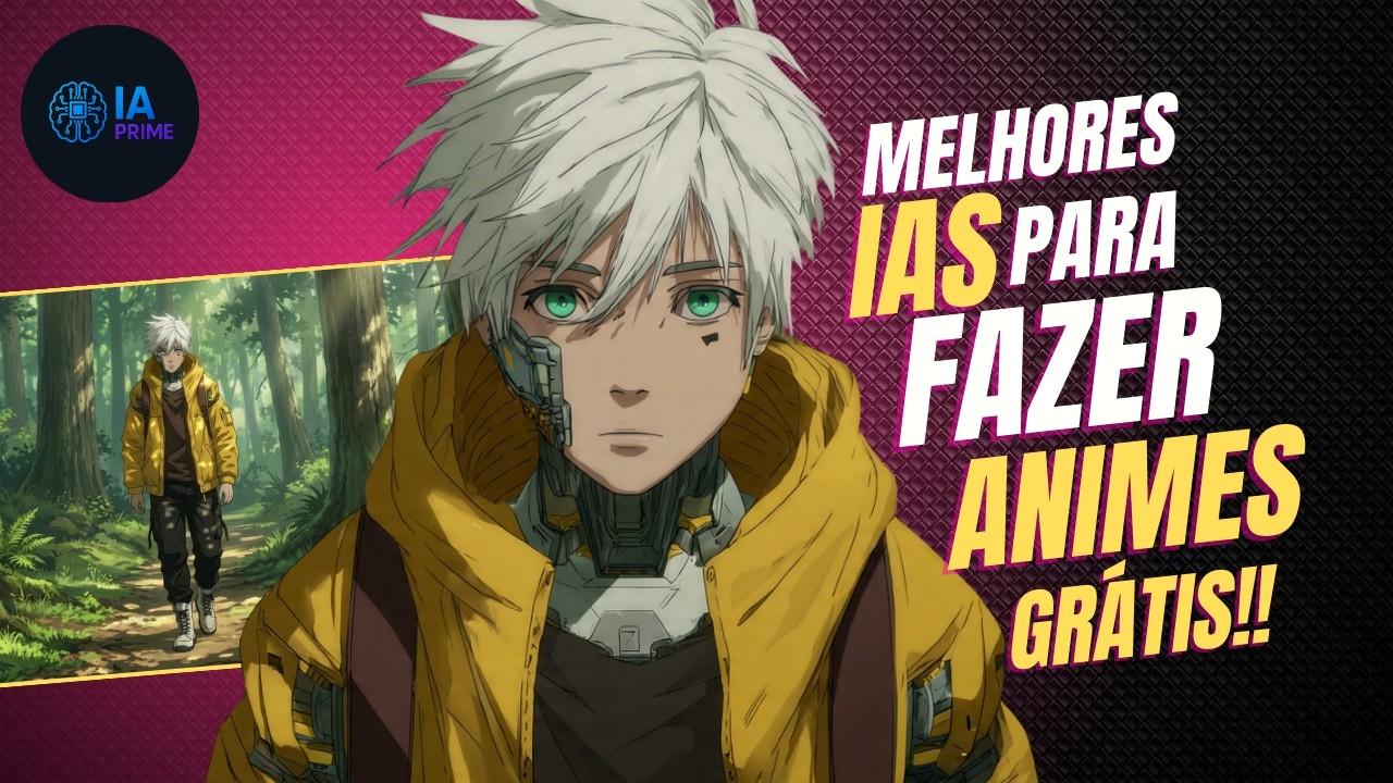 ⛩️ MELHORES IAS GRÁTIS PARA FAZER ANIMES!!