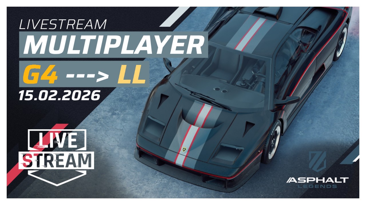 Asphalt Legends - Livestream - Road to Legend League [MP1]