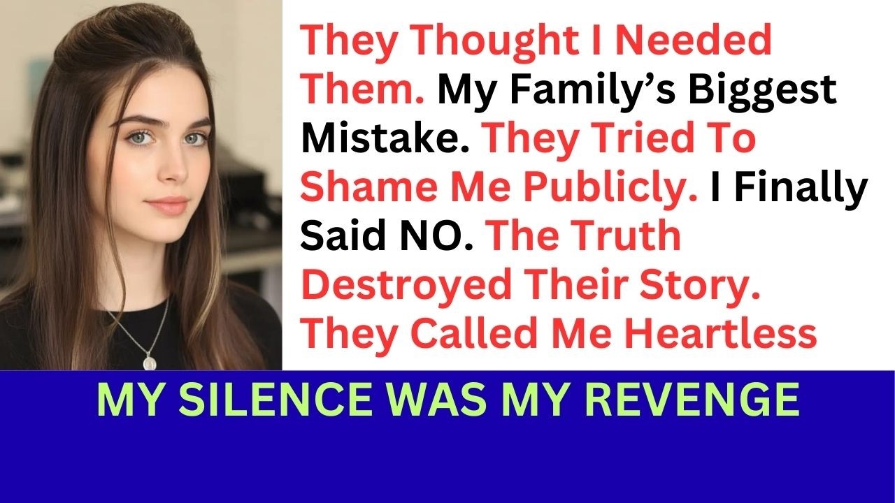 My Family Called Me Selfish… Until They Learned I Was Worth $300 Million
