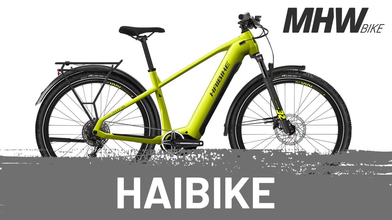 Haibike Trekking 5 Lime/black gloss - E-Trekkingrad