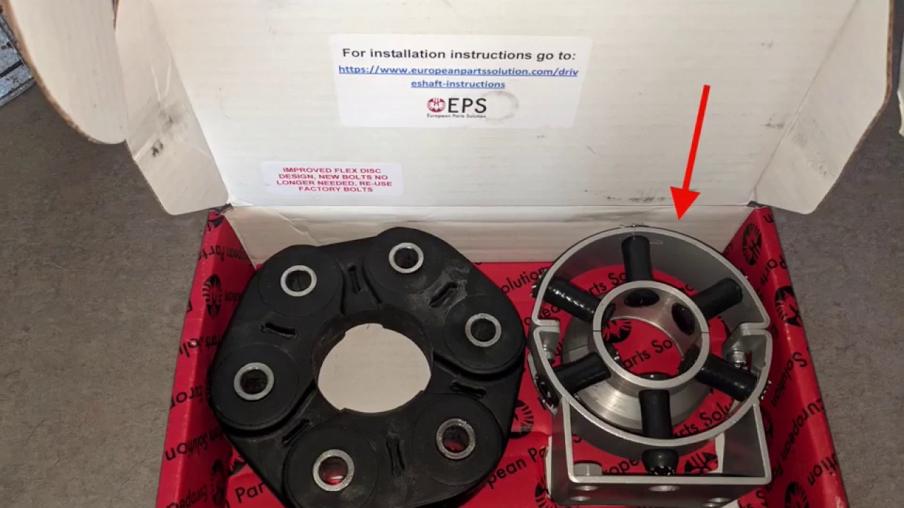 Fix driveshaft center support in Porsche Cayenne without replacing the driveshaft.