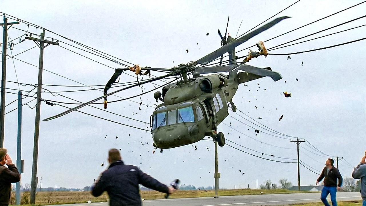 Verr&uuml;ckte Luftfahrt Fails von der Kamera eingefangen