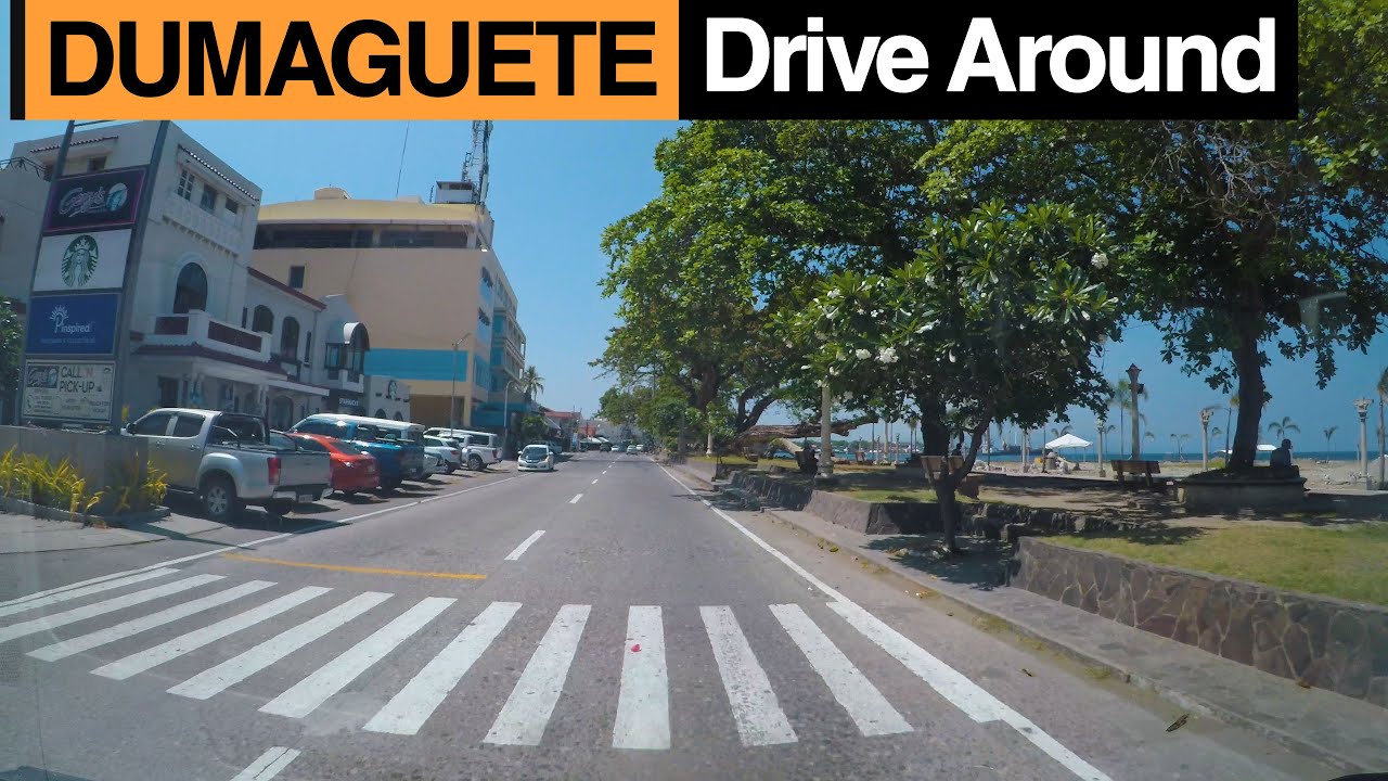 Drive around - Dumaguete City on a Sunday Early Afternoon - April 4 2021