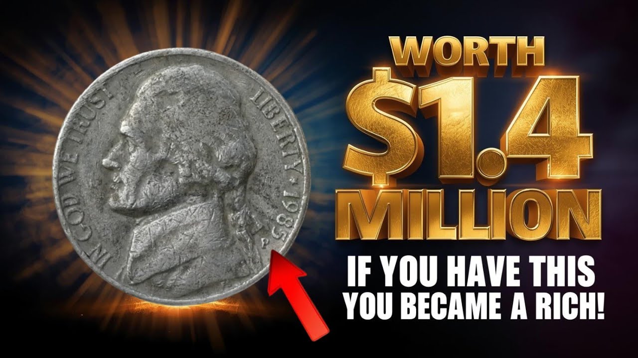 THIS 1985-P JEFFERSON NICKEL CAN BE WORTH THOUSANDS 💰 CHECK YOUR POCKET CHANGE NOW!