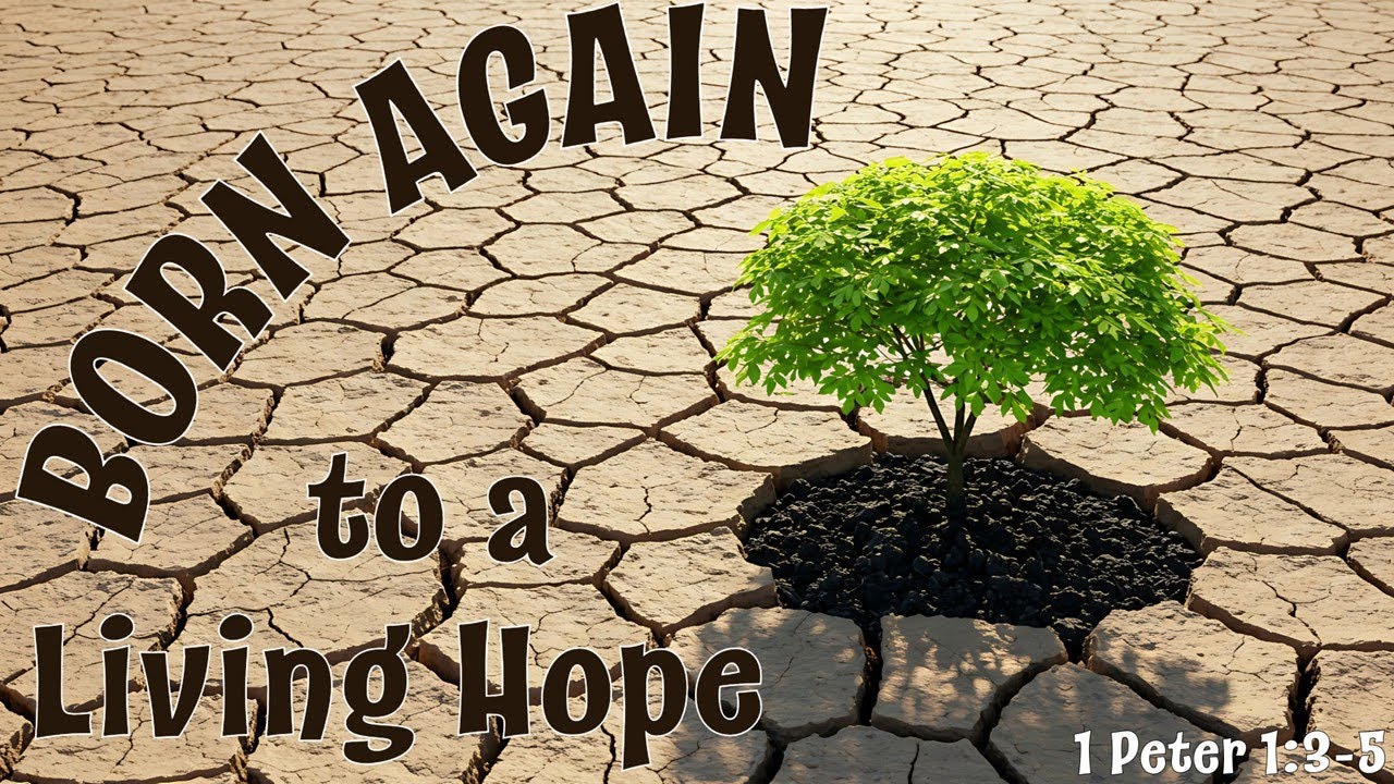 Born again to a living hope -- 1 Peter 1:3-5
