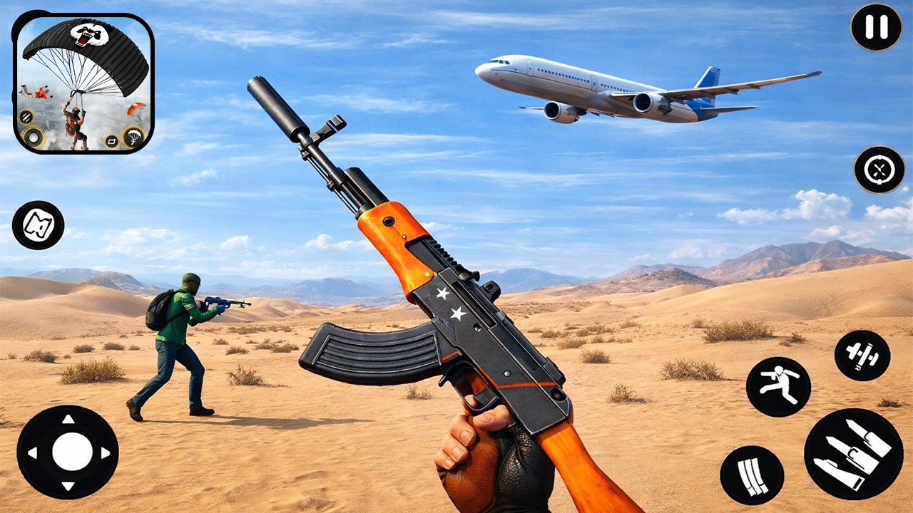 FPS Shooting Games Gun Game - Fps Commando Gun Game Offline _ Android Gameplay