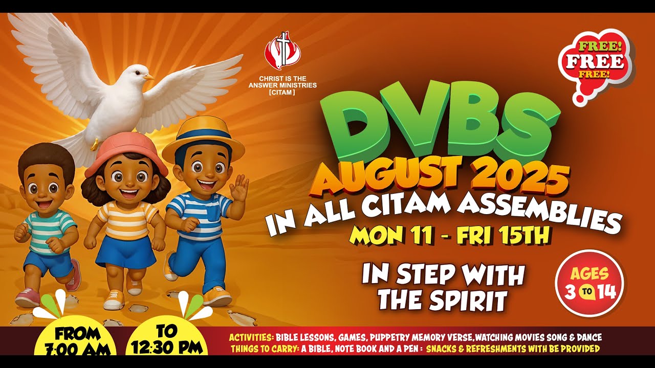 DVBS 2025 | DAY 1 | 11TH AUGUST 2025