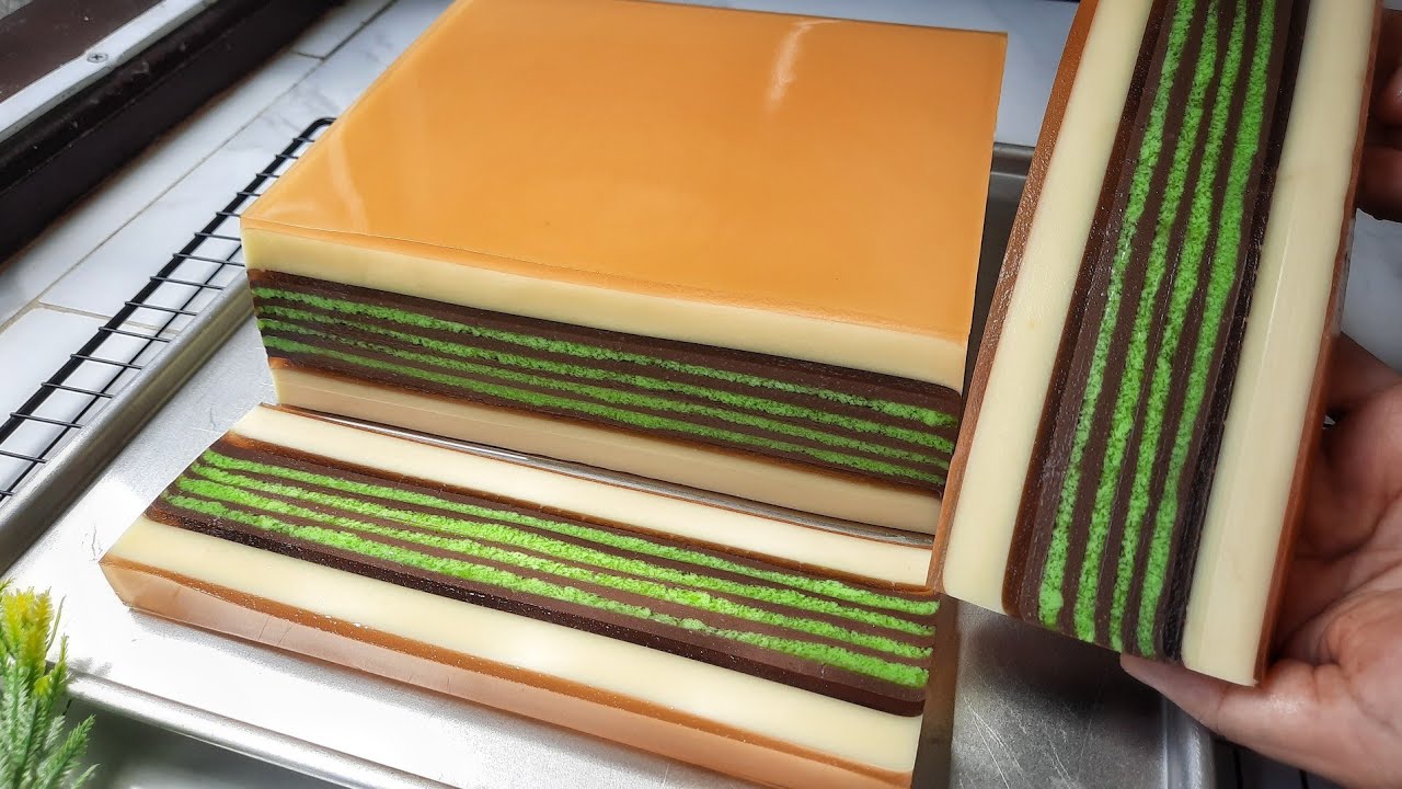 Puding Lapis Philippines | Tips Layer Puding Tidak Mudah Lepas