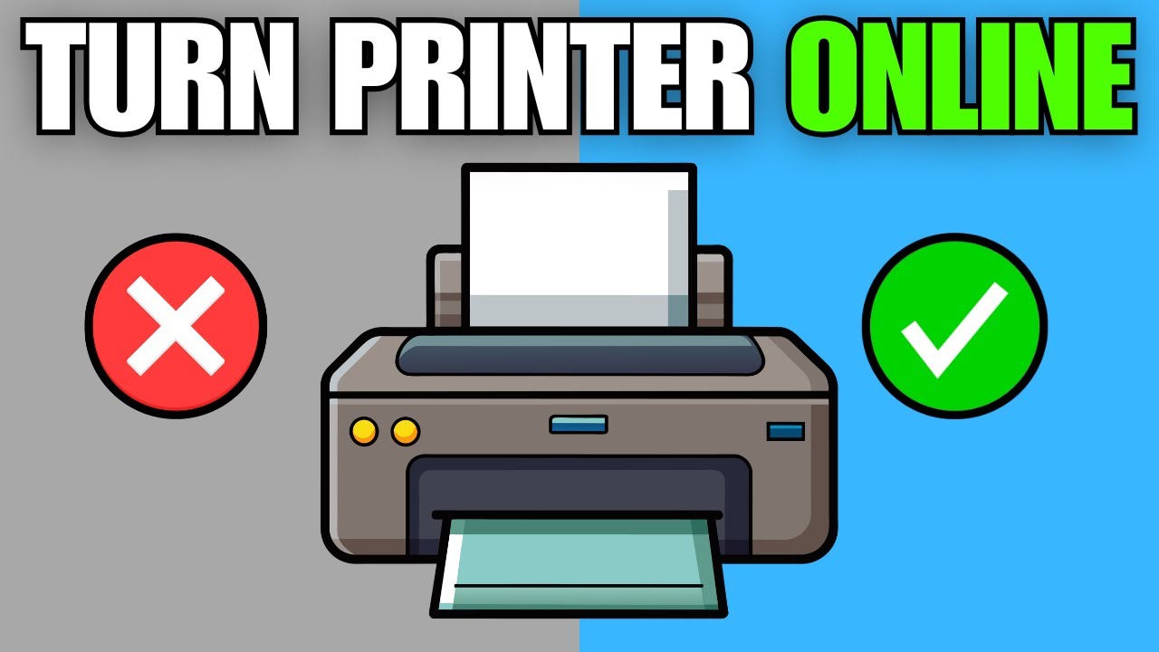 How To Turn Printer Online From Offline Mode (Windows 11)