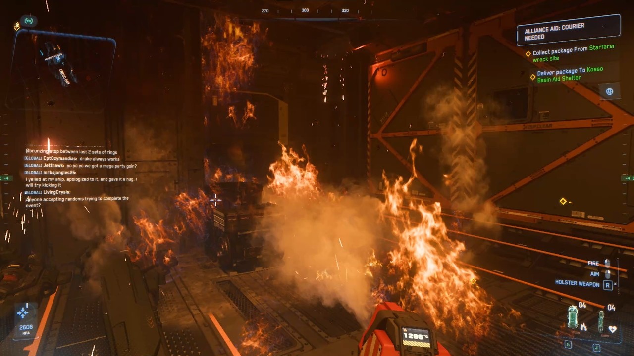 Star Citizen: Fire In The Cargo Bay