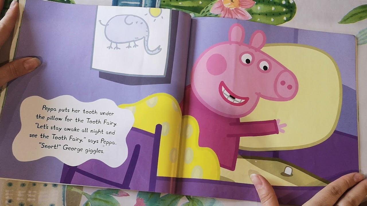 Peppa Pig Tooth Fairy 🧚‍♀️ | Story Book Read Aloud For Kids