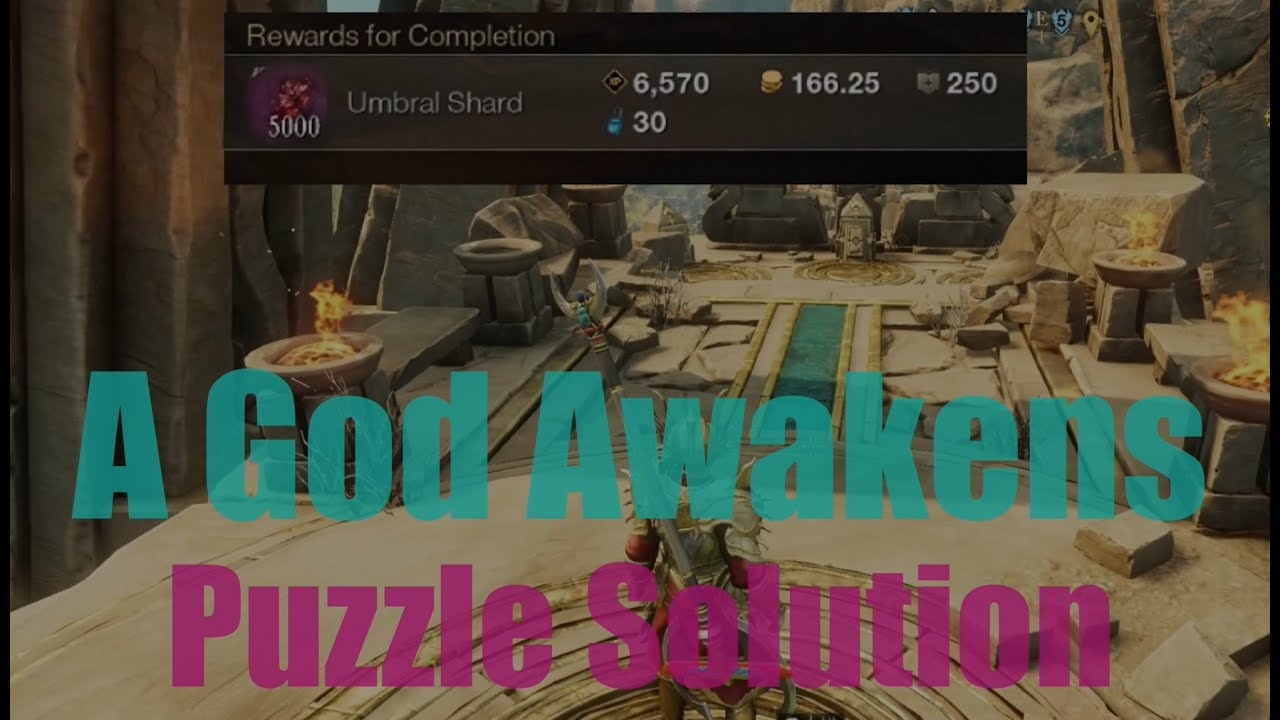 New World A God Awakens Quest Puzzle How To