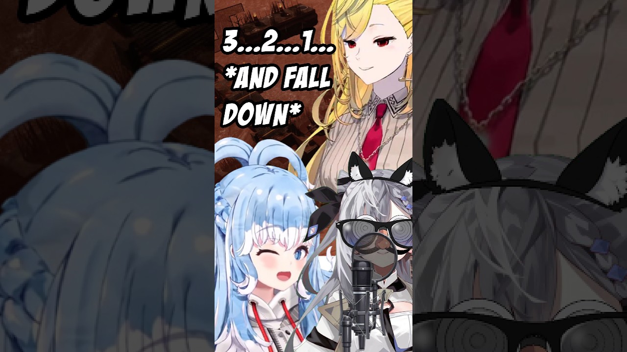 Normal day playing chain together... just countdown and fall [ #hololive ]