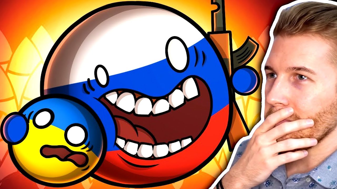 Вторжение России, объясненное анимацией Countryballs