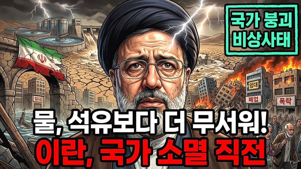 물이 안 나옵니다-미사일보다 무서운 무기가 있습니다