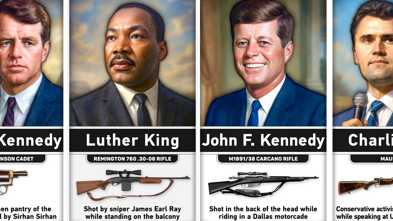 Assassinations of United States Politicians and Activists | Some of Them You’ve Never Heard of!