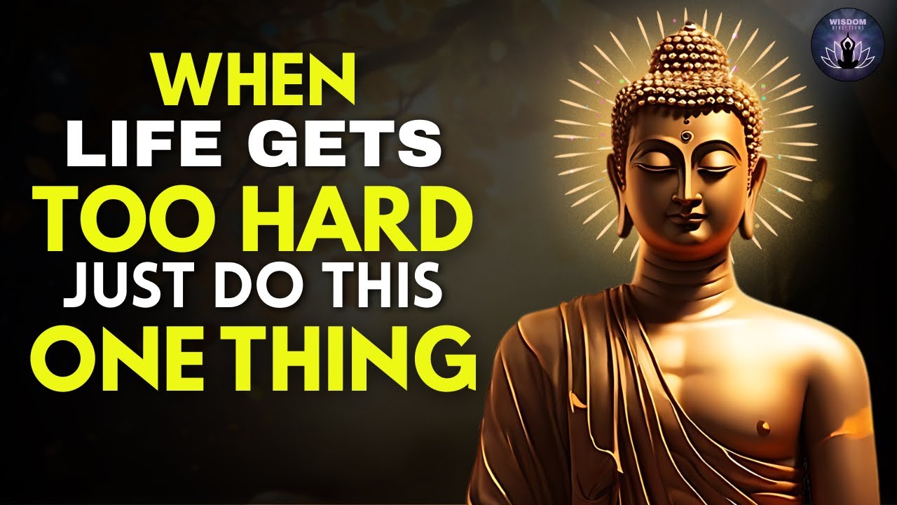When Life Hurts Too Much—This Is the Only Way Forward | Buddhism