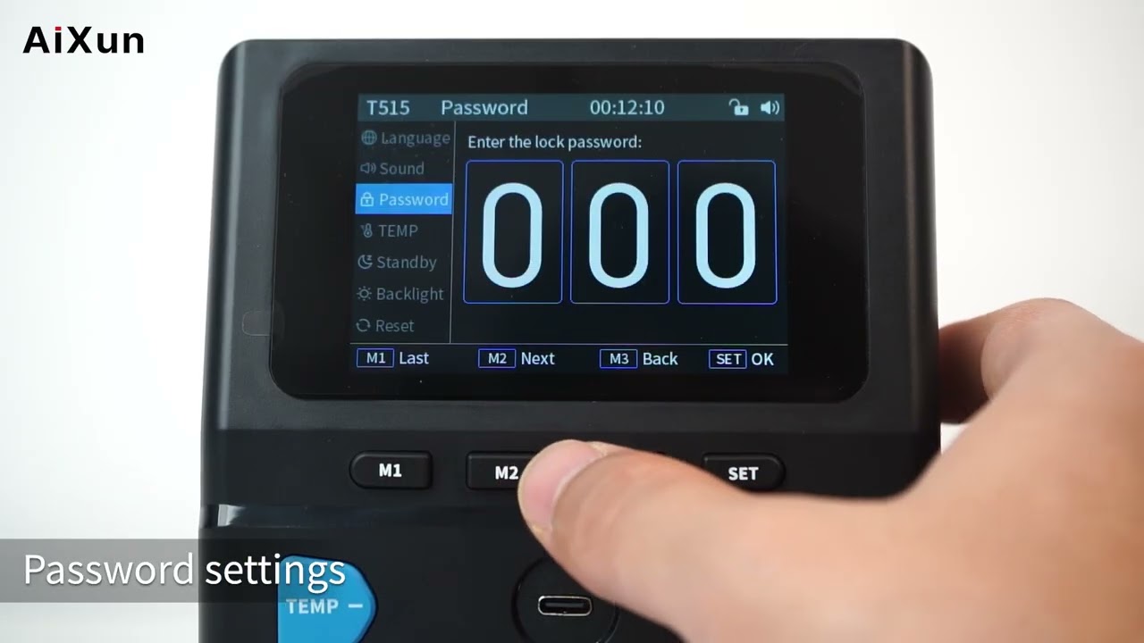 AiXun T515 Smart Soldering Station | Setup, Settings & Full Operation Guide