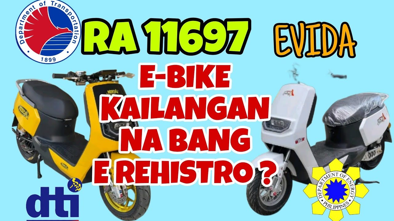 E -BIKE KAILANGAN NA BANG E REGISTER ? || @mairomotourvlog1976