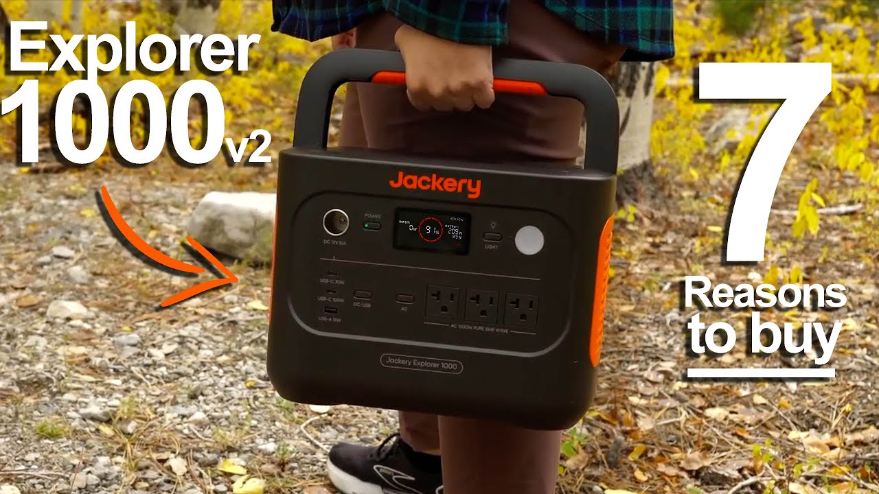 7 powod&oacute;w, dla kt&oacute;rych potrzebujesz Jackery 1000 v2