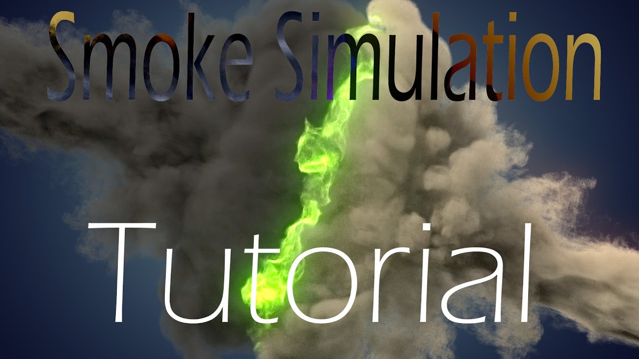 Blender smoke simulation tutorial: Smoke Recoloring