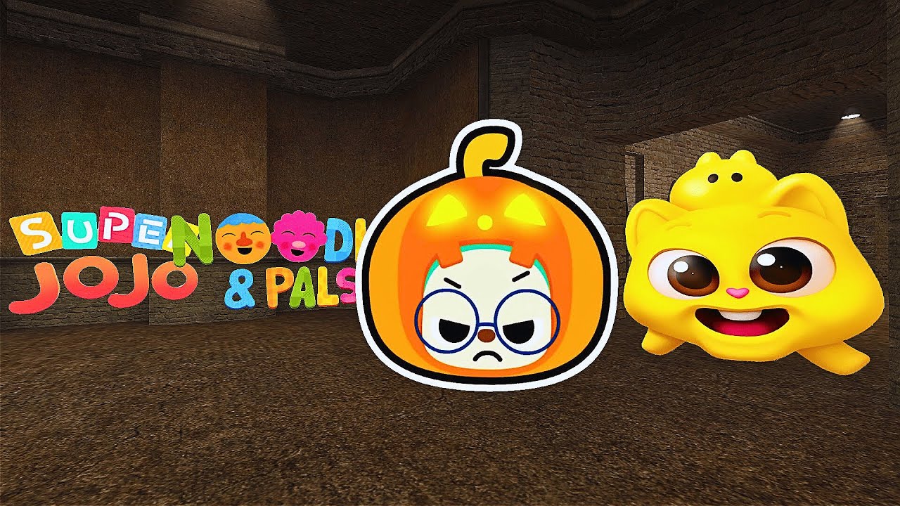 SUPER Jojo, Noodle Pals, CHAD Ninimo & PUMPKIN Hogi QUAD CHASE in Forgotten l Garry's Mod Nextbots