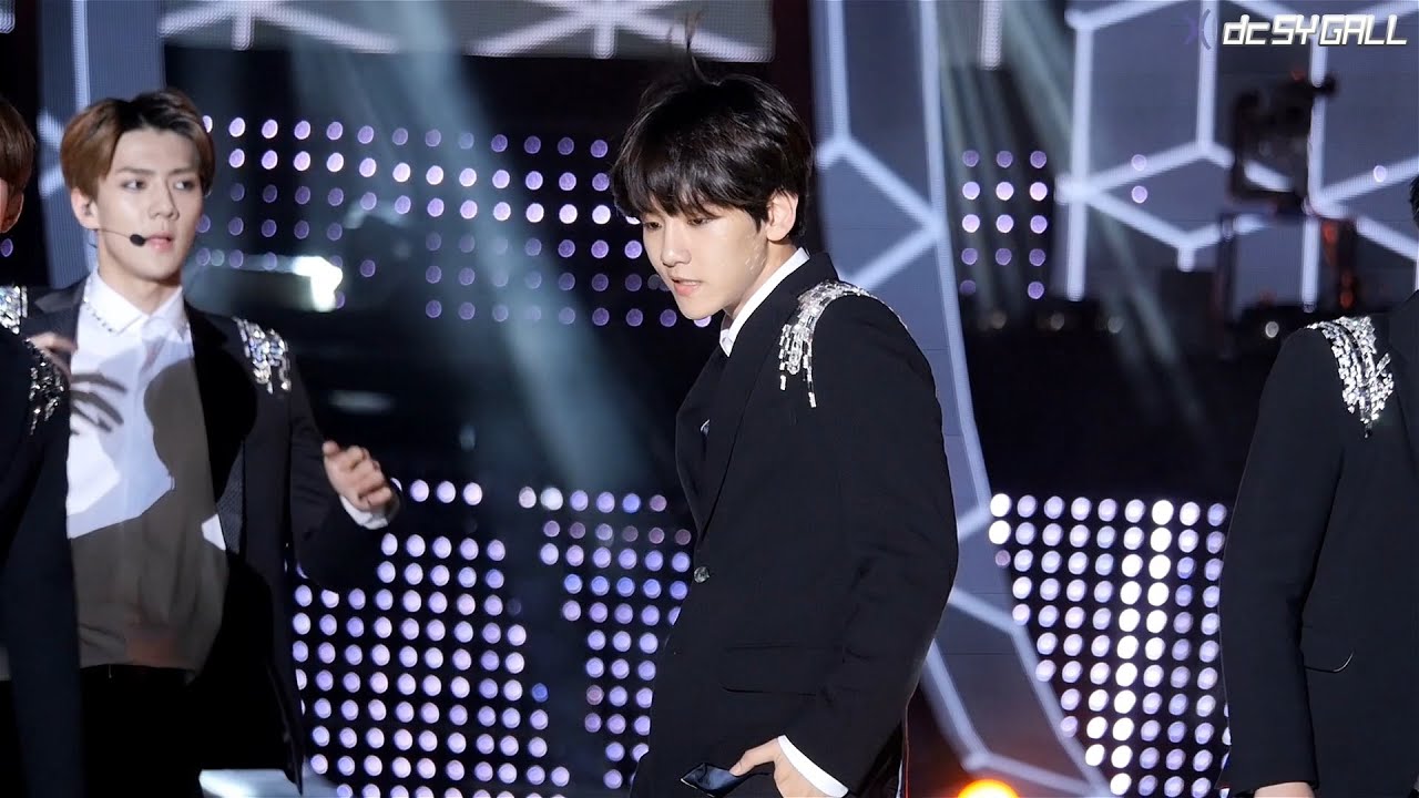140917 인천한류콘서트 - 엑소 (EXO) 백현 으르렁 (Growl)